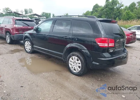 2017 Dodge Journey Se from USA, damaged, VIN 3C4PDCAB1HT707613